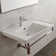Scarabeo By Nameeks ML 18.5'' White Ceramic Rectangular Bathroom Sink with Overflow