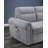 Hugo 97"W Light Gray Chenille Reversible Sleeper Sectional Sofa Chaise With USB Chargers, Phone/Magazine Pockets-1995106434