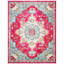 Tapis fuchsia / bleu Felty-1787924741