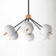 Sahrish 6 - Light Sputnik Modern Linear LED Chandelier