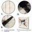 «Minimalist Black and White VI», reproduction d'art sur toile-1766809028-1766809055