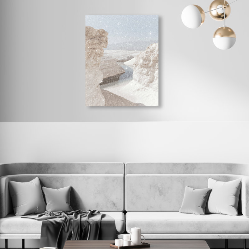 Desert Sapphire Print by Oliver Gal, 24"H x 20"W, Gallery Wrapped