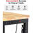 Solid Wood Top Height-Adjustable Workbench-1481300740