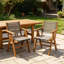 Chaise de salle à manger d'extérieur 2 pièces parfaite pour les repas de patio et les brunchs de jardin-565138099