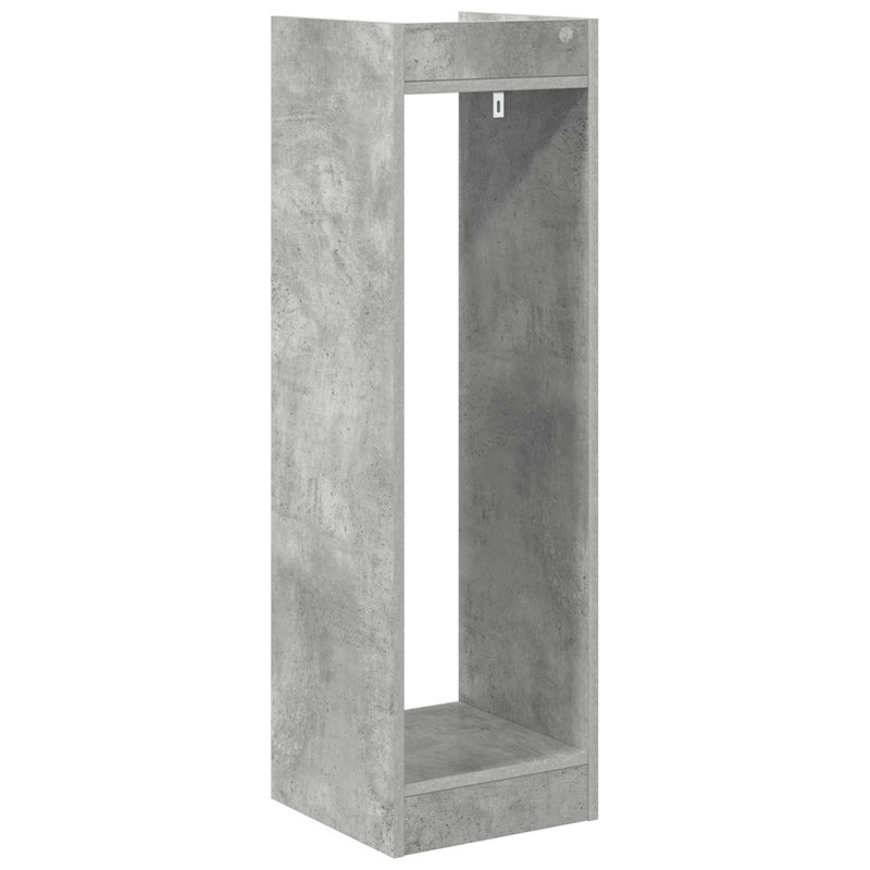 Plant Stand, 100cm H x 30cm W x 30cm D, Concrete Grey
