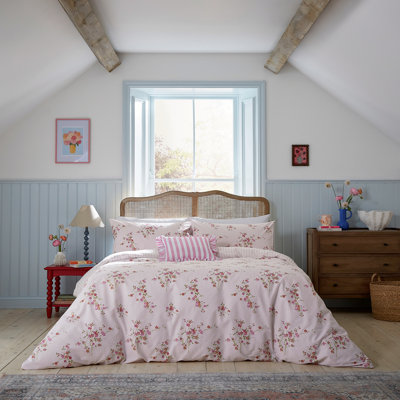 Blossom Print Cotton Duvet Cover Set