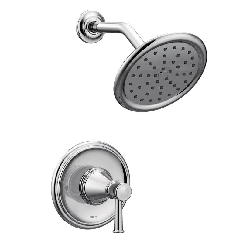 Belfield Shower Faucet with Lever Handle and Posi-Temp, Chrome