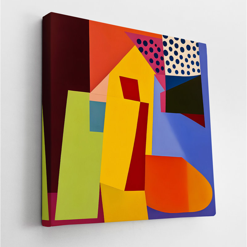 Colorful Shapes, 24" H x 24" W