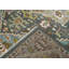 Tapis gris en laine noué à la main 10 pi 3 po x 14 po Oushak-1786346213