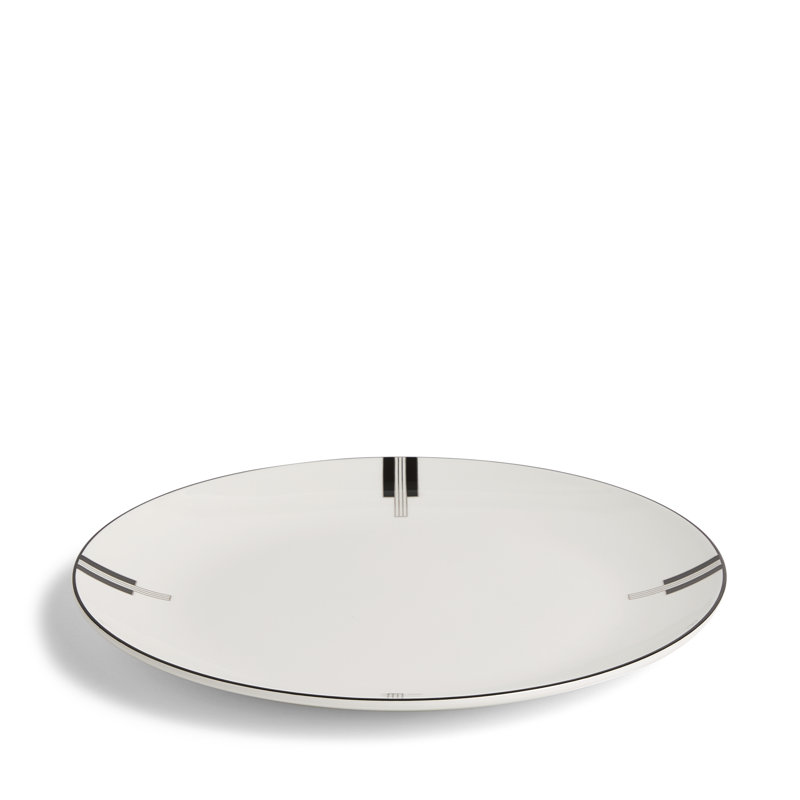 Vera Wang Luxe Graphite 11.1in Plate