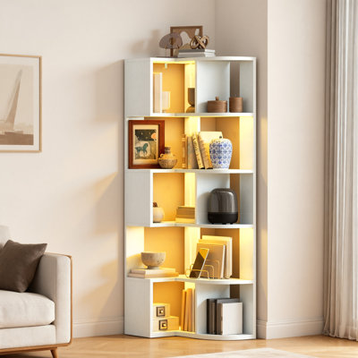 64cm W Geometric Bookcase