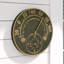 Horloge à thermomètre à saisons à variations Haines