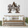 Custom Name Letter Monogram Family Personalize Wedding Gift Cabin Outdoor Metal Signs Wall Decor