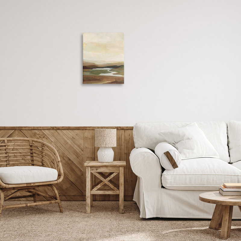 «Chestnut Springs River», art mural sur toile par Haley Knighten, H 20 po x l 16 po