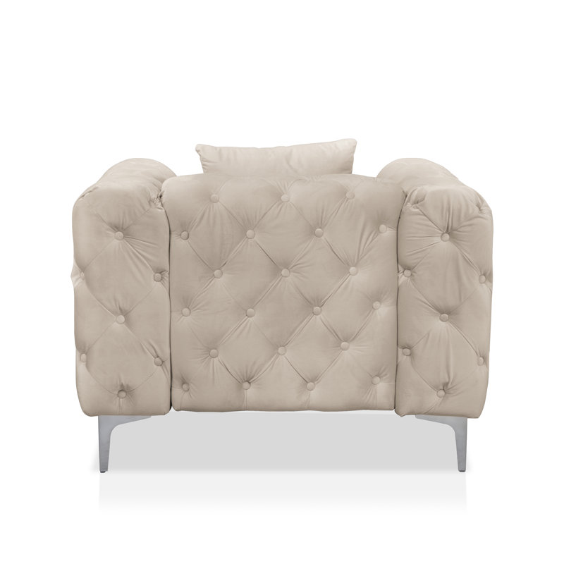 Fauteuil Hedin, Beige