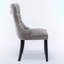 Chaise d'appoint en velours capitonné Hamayal-81677309-81677303