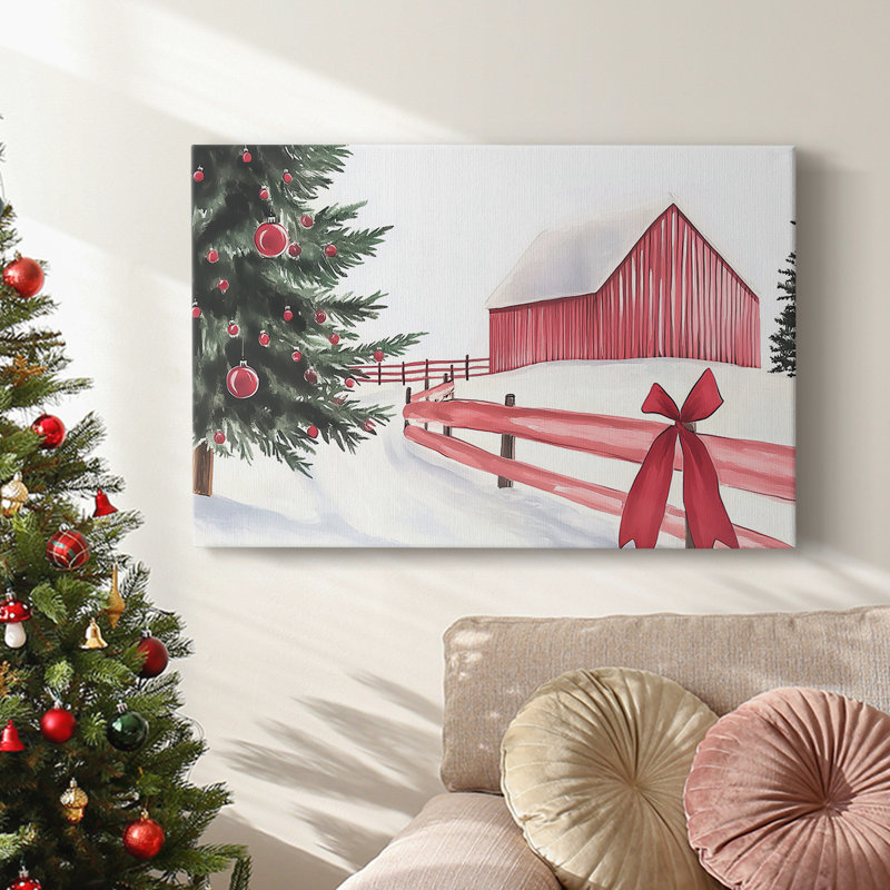 Christmas Holiday Arts - Toile tendue avec châssis