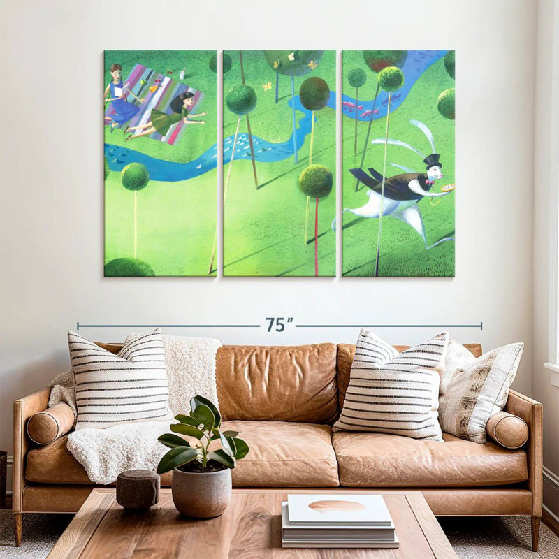 Alice In Wonderland Moment, 42" H x 65" W