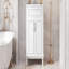 Meuble-lavabo autoportant de 48 po avec lavabo en marbre blanc, pieds dorés, 3 tiroirs et 2 portes, pré-assemblé, noir-118401247