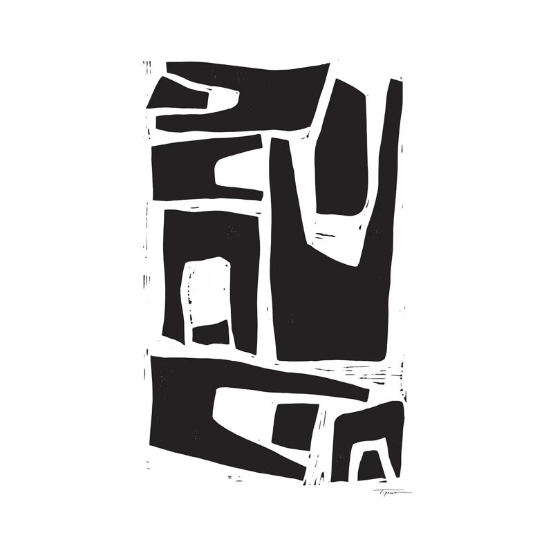 Minimalist Organic Shapes by Statement Goods - Wrapped Canvas Gallery-Wrapped Canvas Giclée, 101.6 cm H x 66.04 cm W