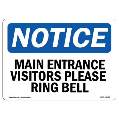 Notice Sign