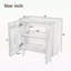 Armoire de rangement avec conception cannelée-1872429345