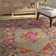 Christa Southwestern Light Gray/Fuchsia Area Rug