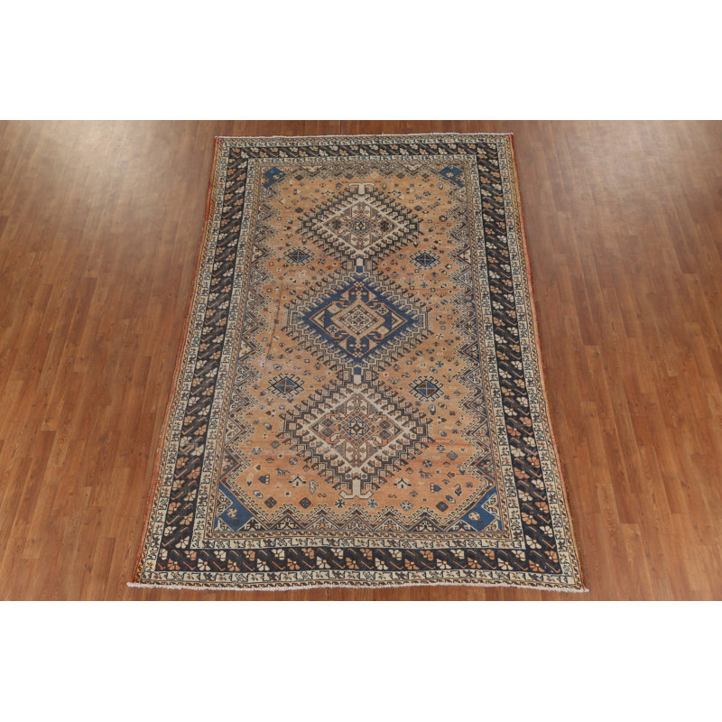 Tapis tribal en laine 7 x 10