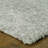 Heather Gray Plush Shag Area Rug-1984601496
