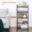 HOMCOM 5 Tier Utility Rolling Cart