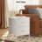 Nightstand, Small Dresser for Bedroom, End Table with 2 Fabric Drawer Bedside Closet-771653375-771470380