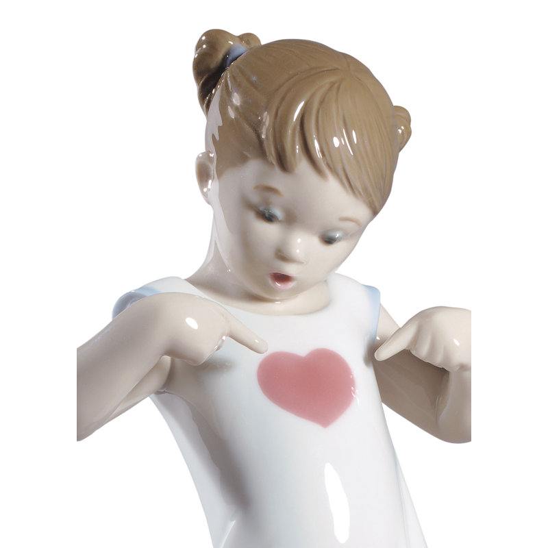 Hear My Heart Girl Figurine