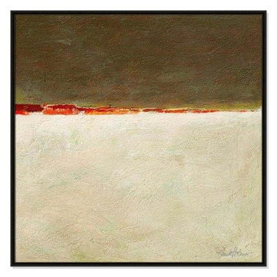 Orange Horizon I by Renate Holzner