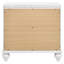 Table de chevet 2 tiroirs blanche