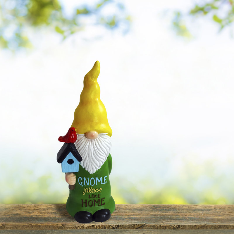 Figurine de jardin Gnome Place Like Home
