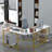 Modular L-Shaped Steel Computer Desk-965506807-965506815