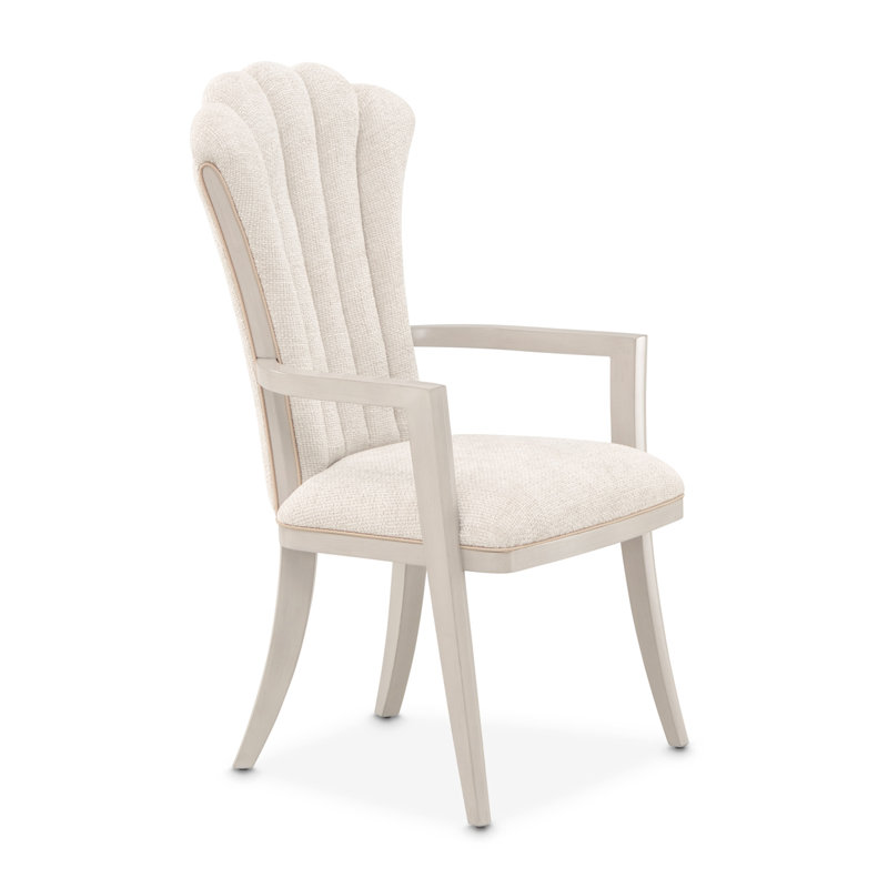 Fantosini Dining Arm Chair - Silver Mist
