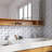 Reflection 11.82 in. x 12.01 in. Brick Joint Glossy Glass Mosaic Tile-36933164