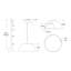 Plafonnier encastré convertible 20 po Napa-111892316-111892318