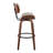 Arabelle Swivel Upholstered Counter Stool-90954875