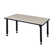 Albaugh Height Adjustable Training Table
