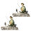 «2-PC Set» ICE ARMOR l 6,5 po Tortue de mer verte avec chapeau Figurine Sculpture Sculpture Décoration d'ornement Maison / Chambre et idées de cadeaux parfaits pour la pendaison de crémaillère, les Fêtes et les Anniversaires