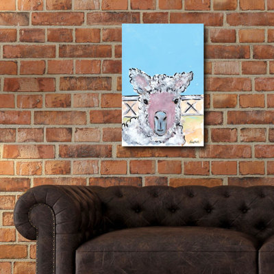 «Baa Baa» par Roey Ebert, art mural en verre acrylique