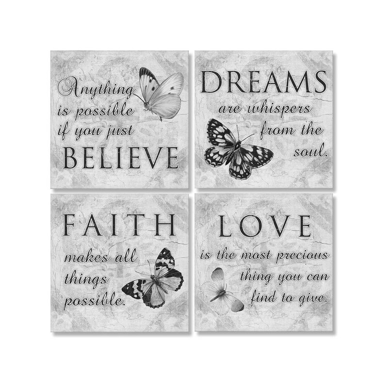 4 Piece Wrapped Canvas Print