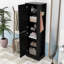 Armoire de rangement en MDF de qualité supérieure avec tablettes réglables-136437685