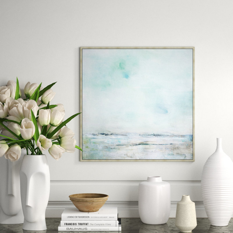 Laurens Blue Print, 24" H x 24" W x 1.5" D