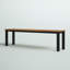 Banc de pique-nique en acacia Moira