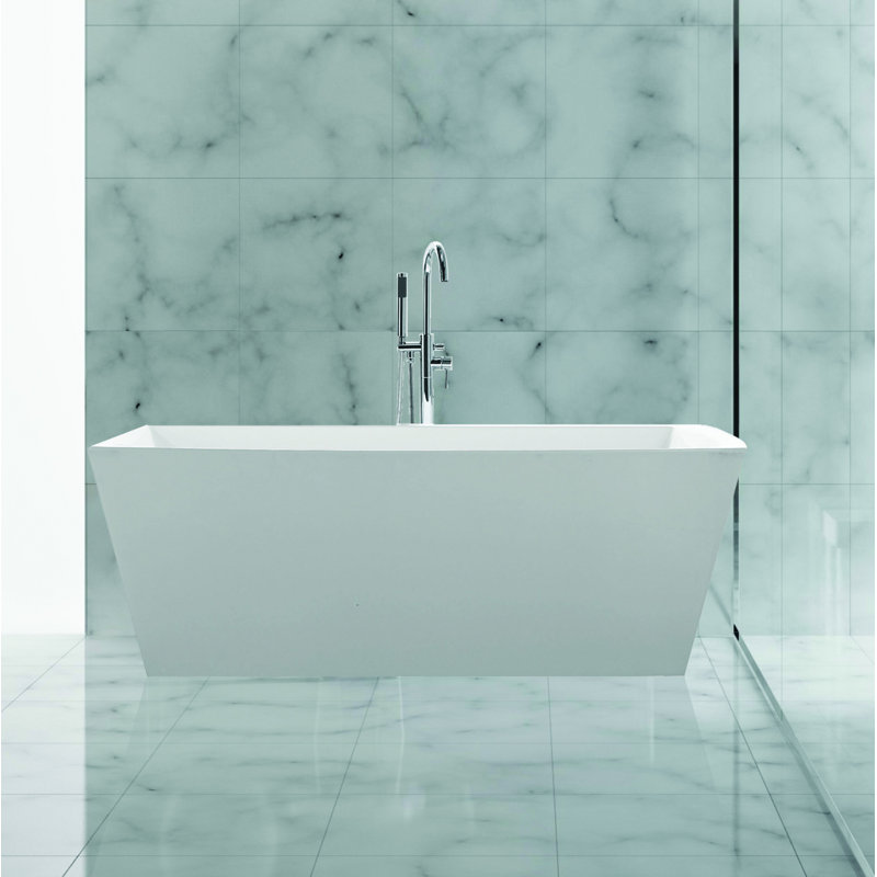 67'' x 28.75'' Soaking Acrylic Bathtub