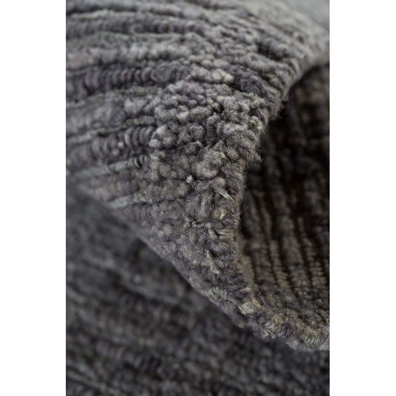 Rays Area Rug in Black/Gray/Neutral, Rectangle 8' x 10'