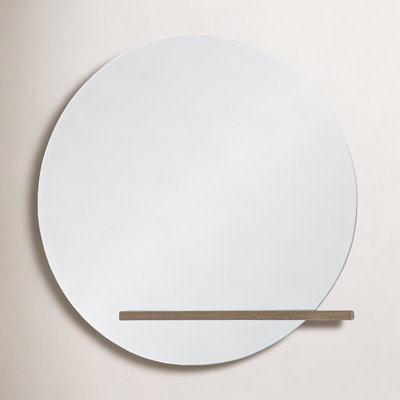 Beacon Flat Wall Mirror with Shelves